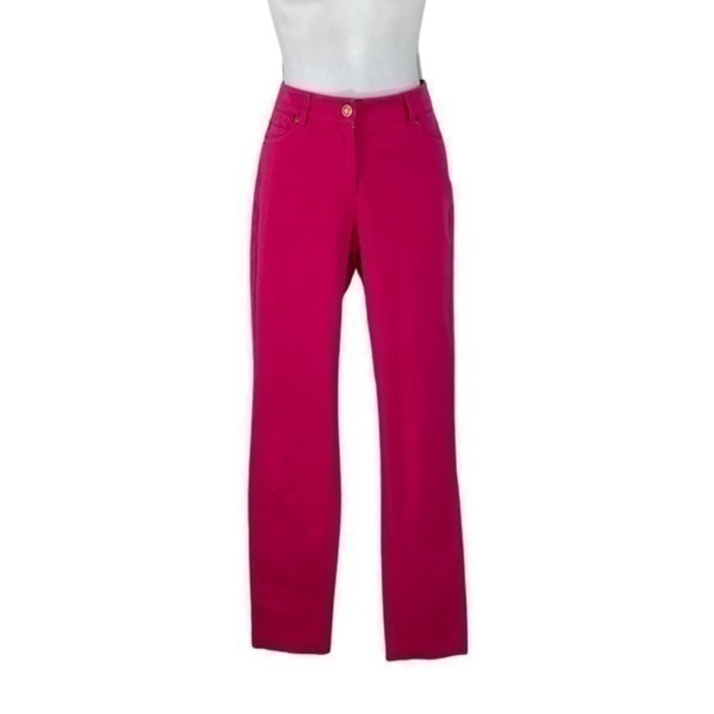 J. McLaughlin hot pink stretch skinny jeans